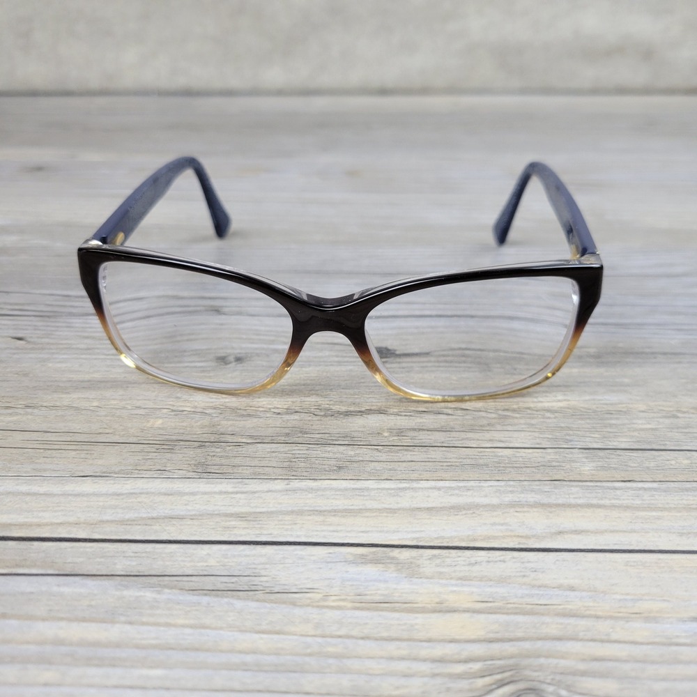 Ralph Lauren Eyeglass Frames RA7064 1114 Brown Navy Women 52-16-135 - Picture 2 of 15